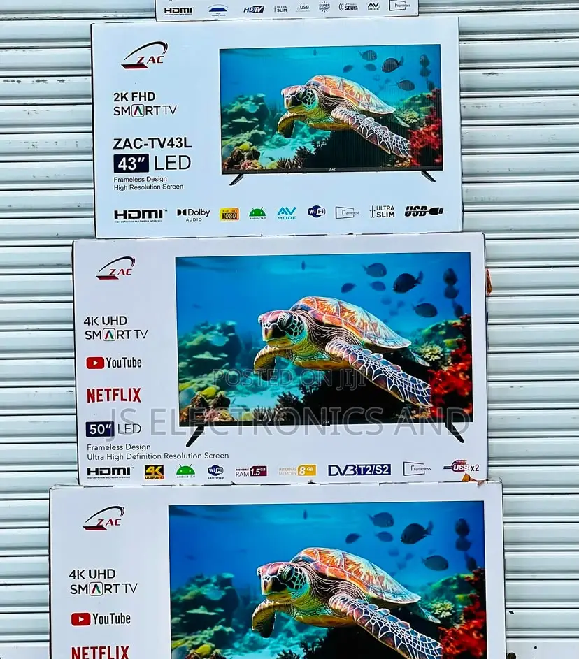 Zac Smart Tv Nchi 43 Full HD Ina Quality Mzuri Sana