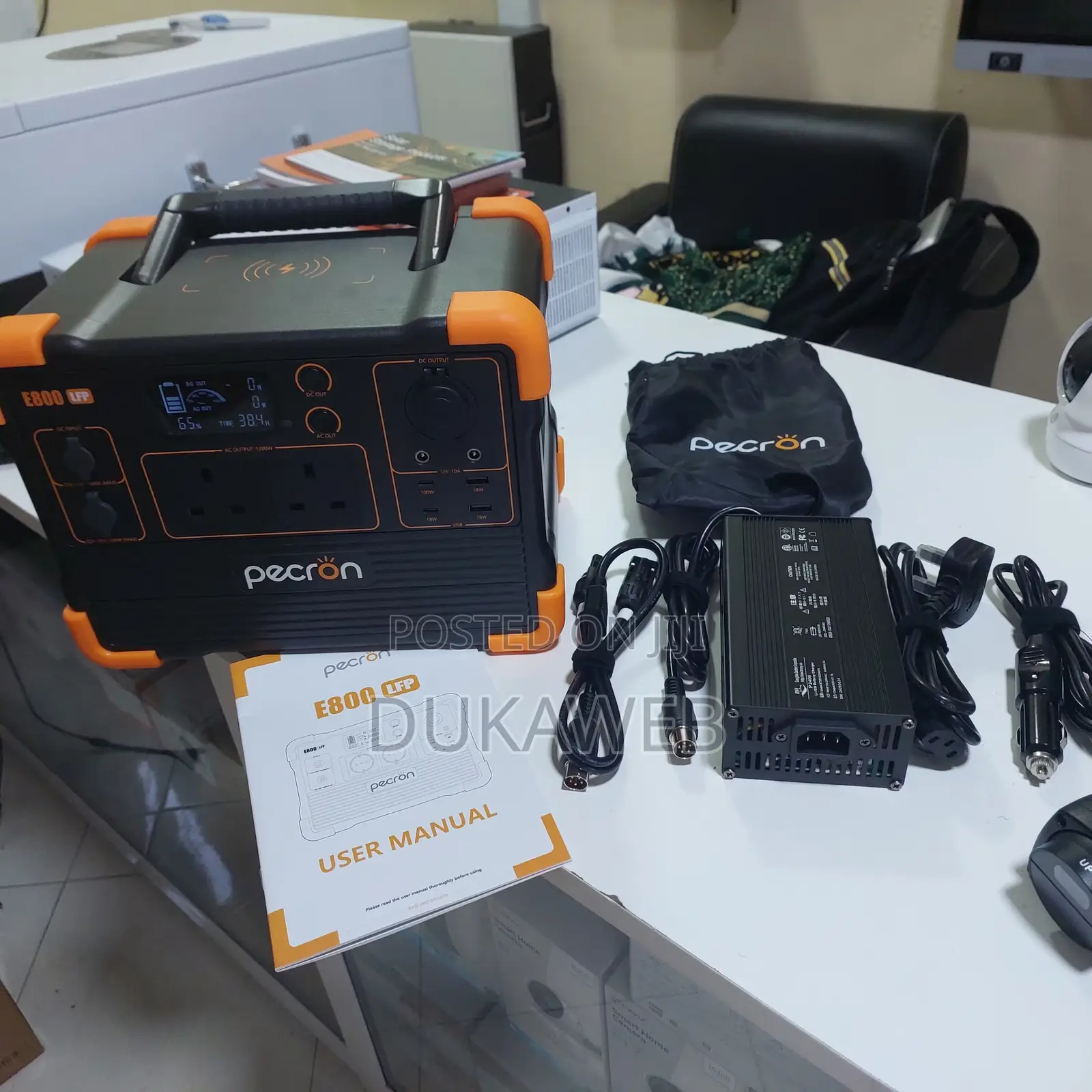 Pecron E1200lfp Portable Power Station 1200w 768wh Lifepo4
