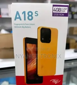 New Itel A18s 32 GB White