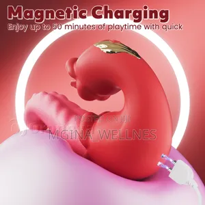 Photo - Thrusting G Spot Vibrator With Tongue Teasing Vibrating