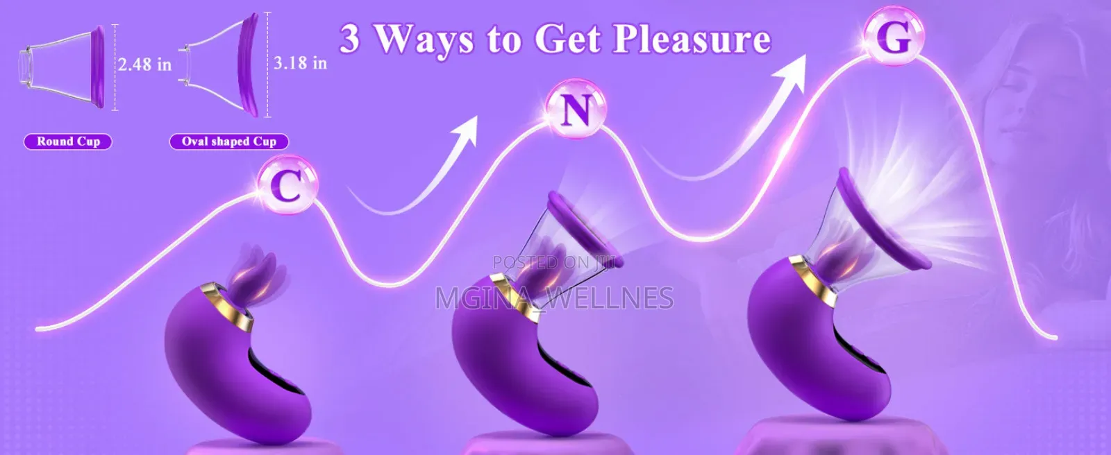 5-in-1 Licking Sucking Vibrator – Ultimate Pleasure