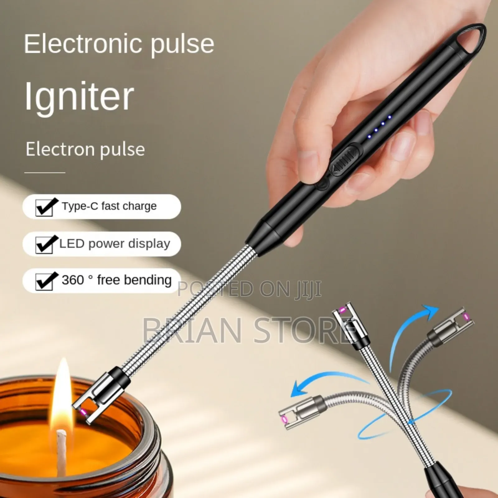 Electronic Pulse Ignitor (Kiberiti Cha Umeme)