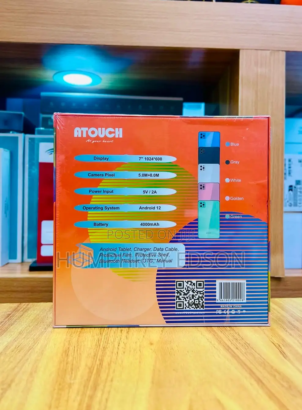 New Atouch X8 256 GB Blue