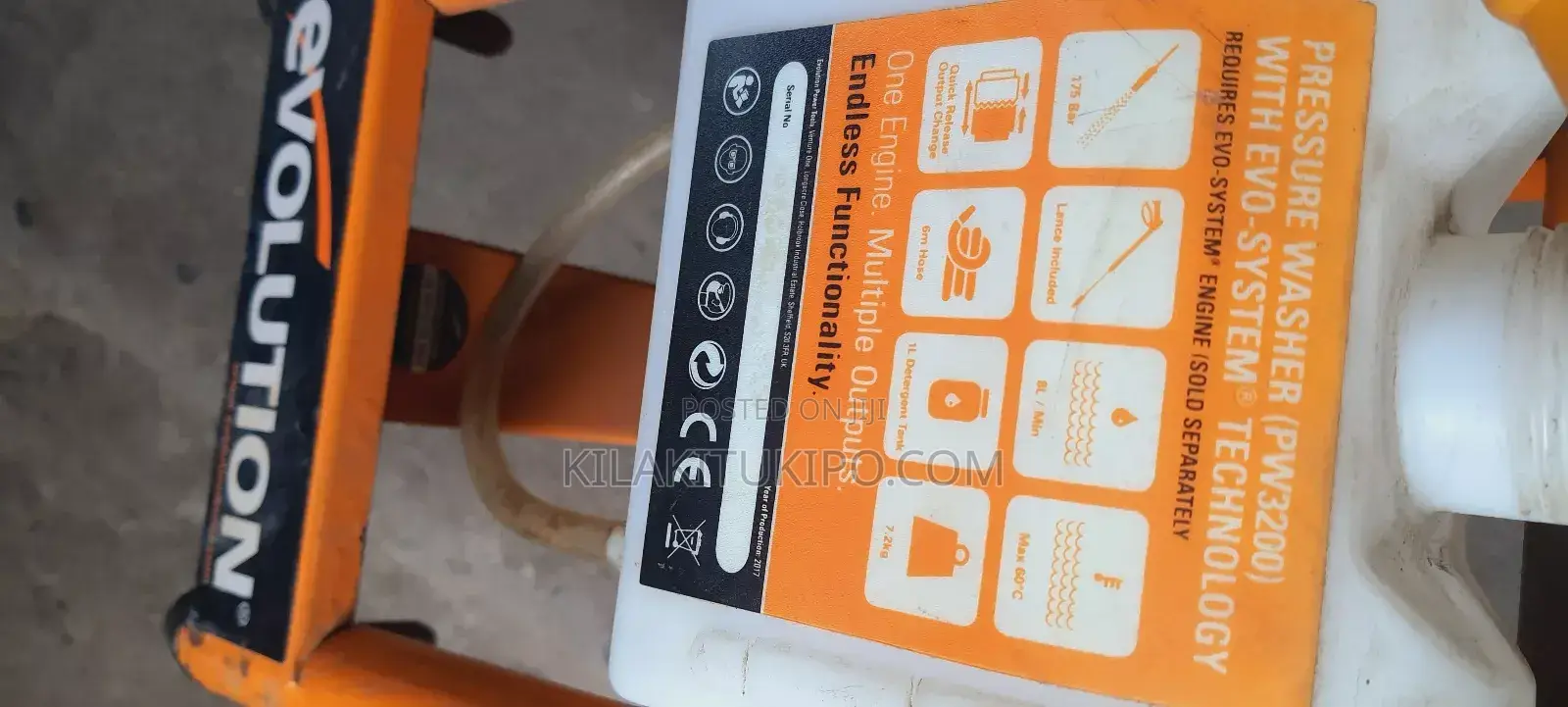 Pressure Washer (Pw3200) With Evo-System Generator