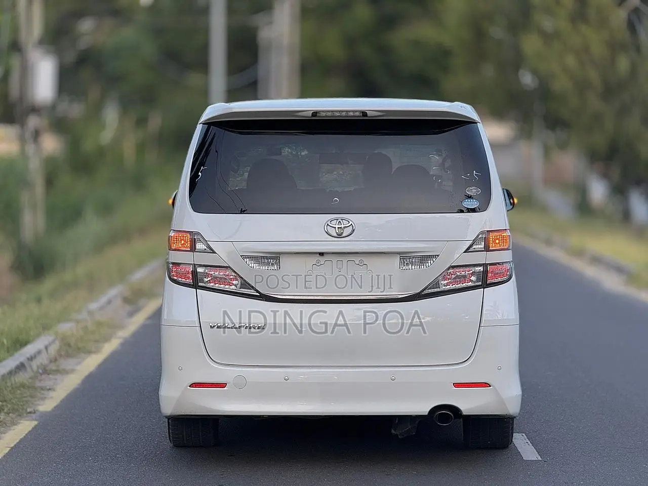 Toyota Alphard 2.4 Petrol AWD 2008 White