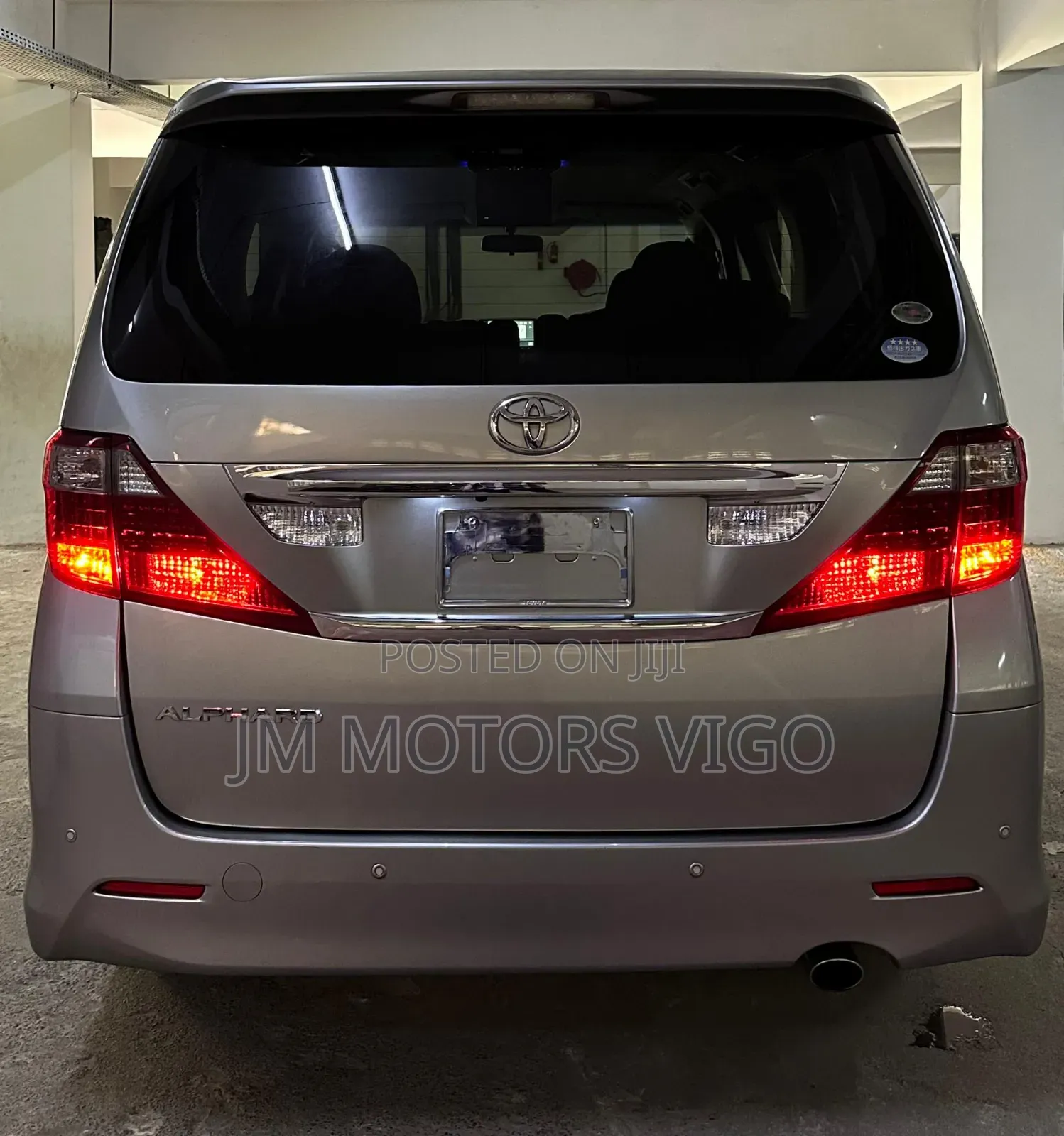 Toyota Alphard 2010 Gray