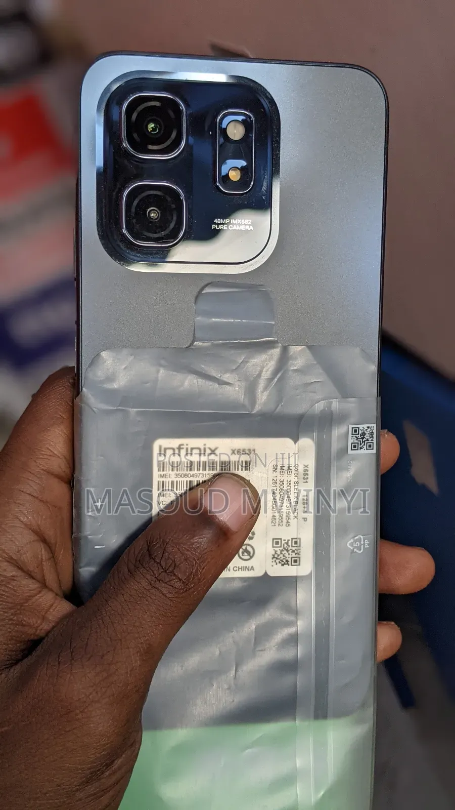 New Infinix Hot 50i 128 GB Black