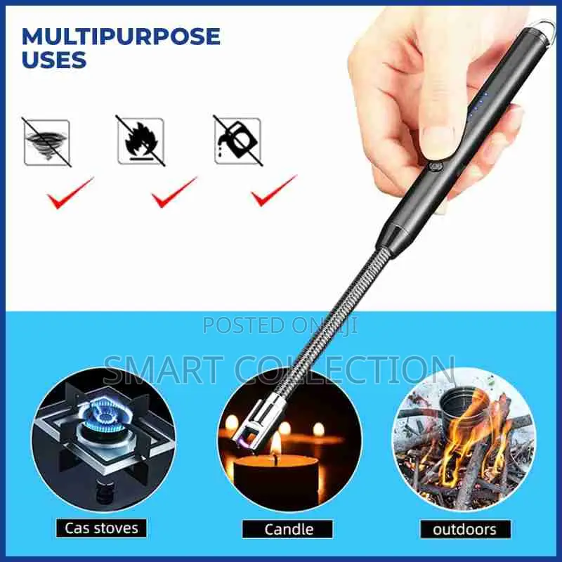 Extended USB Rechargeable Electric Arc Lighter/Igniter