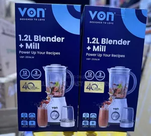 Von Electric Blender 1.2L