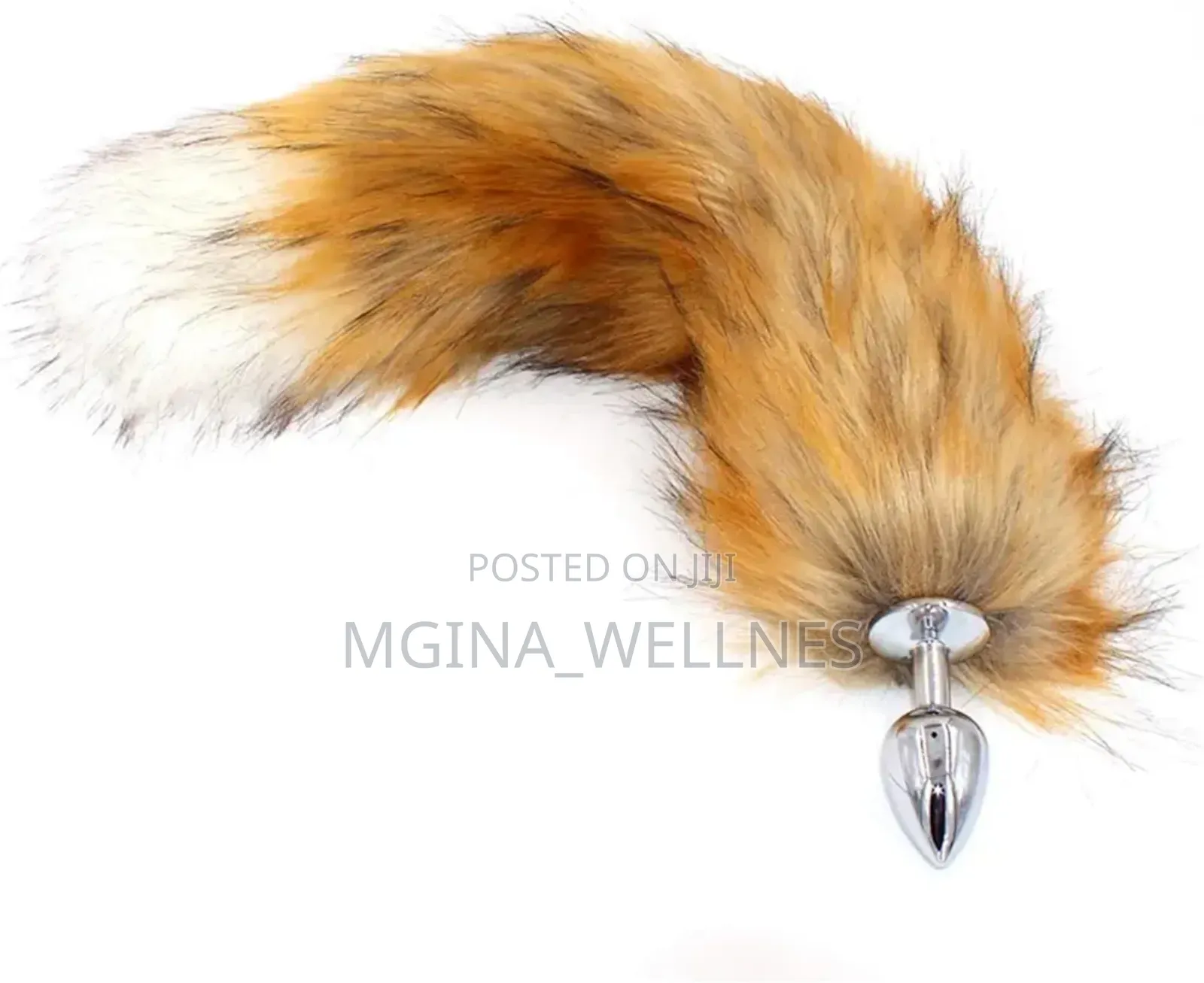 Cat Tail Anal Butty Plug Stainless Steel Material