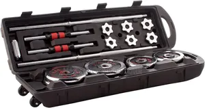 York Fitness 50kg Barbell Dumbbell Set Sports Equipment