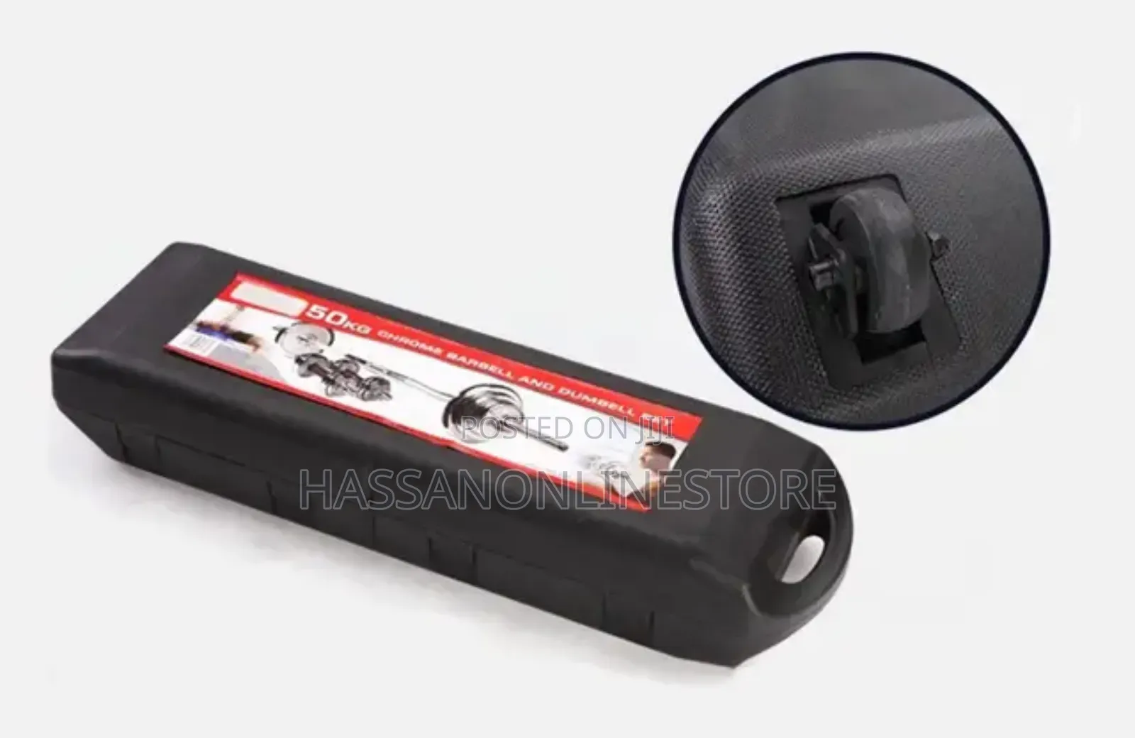 55KG Adjustable Dumbbell to Barbell Set With Carry Case