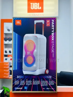 Photo - JBL Partybox Stage 320 | Portable Party Speaker With Wheels