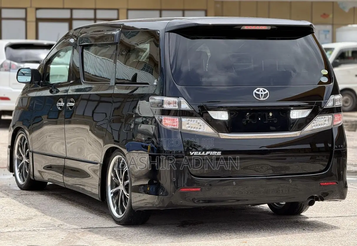 Toyota Vellfire 2008 Matt Black