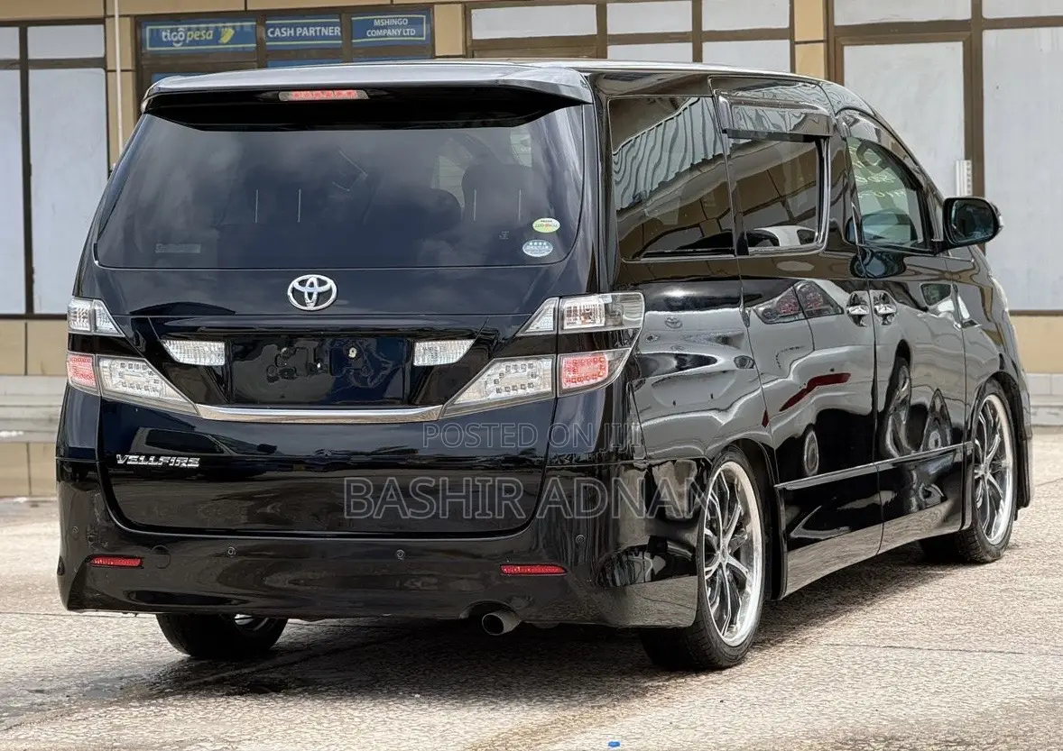 Toyota Vellfire 2008 Matt Black