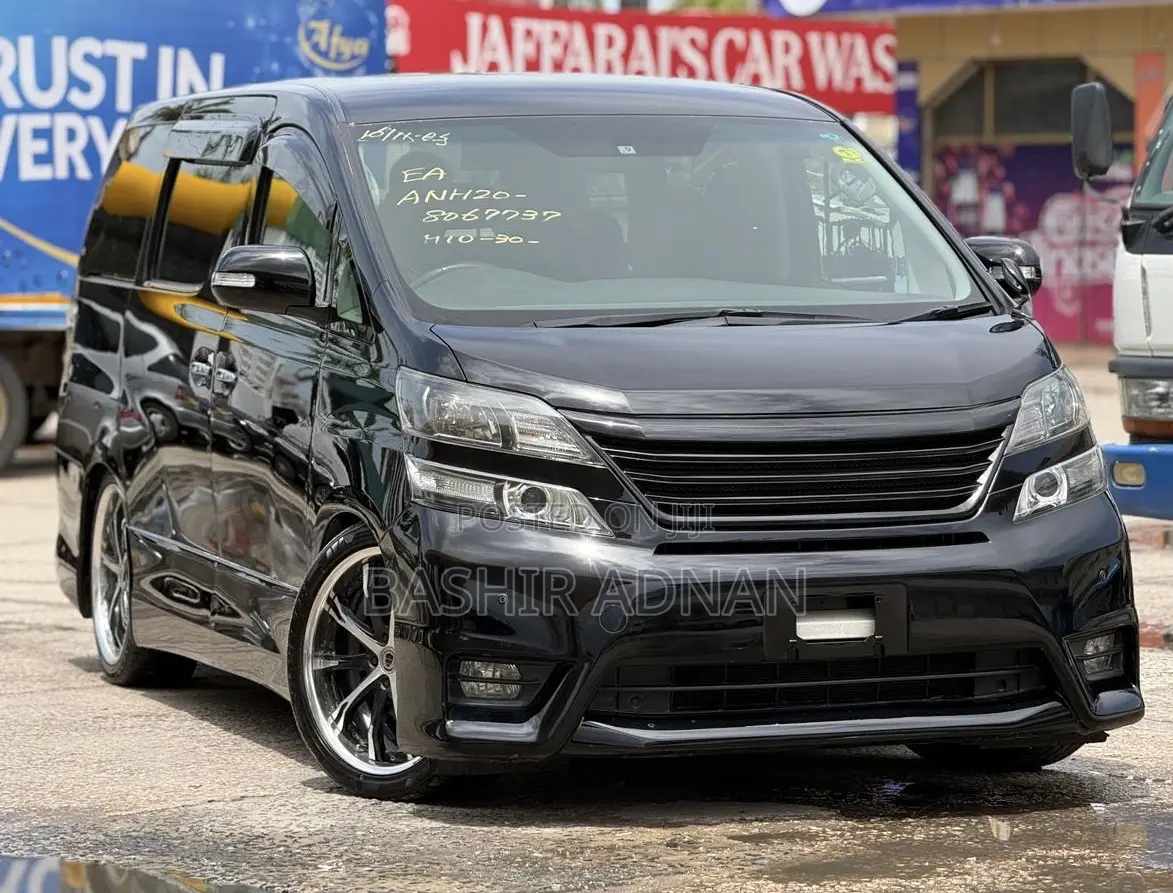 Toyota Vellfire 2008 Matt Black