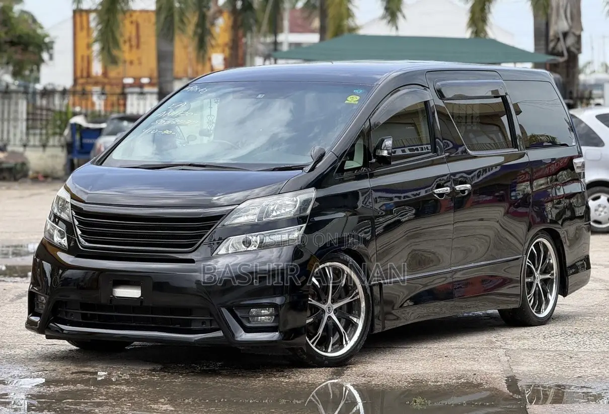 Toyota Vellfire 2008 Matt Black
