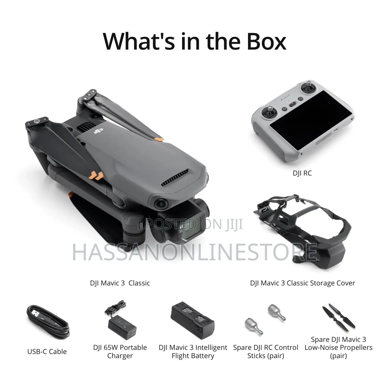 DJI Mavic 3 Classic Drone With DJI RC Remote Controller