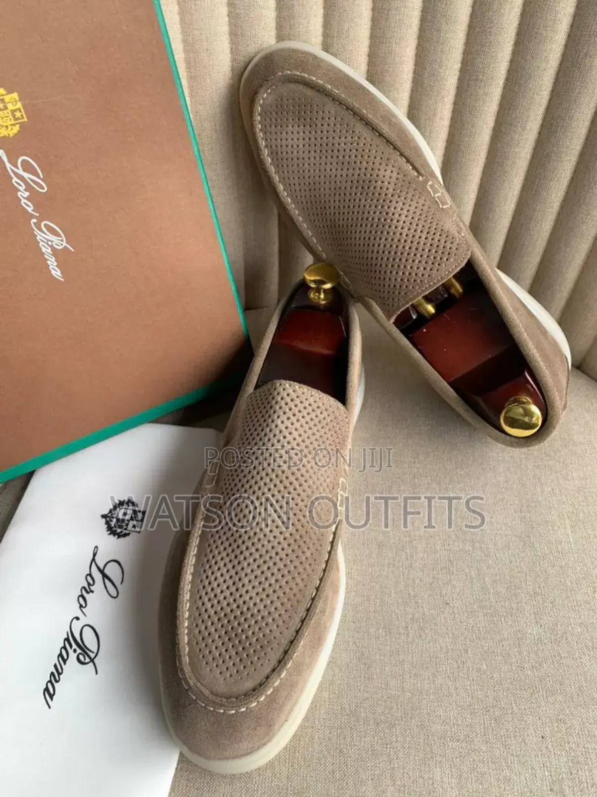 Quality Leather Lora Piana Shoes