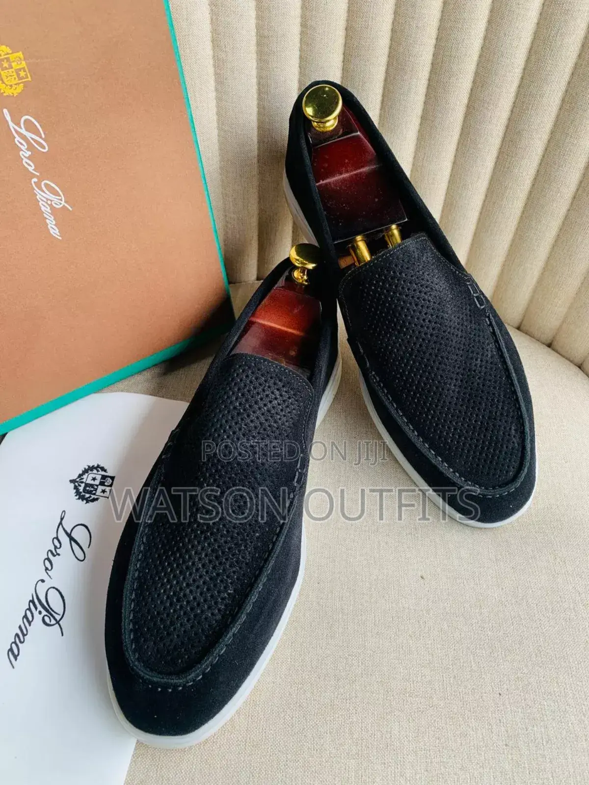 Quality Leather Lora Piana Shoes
