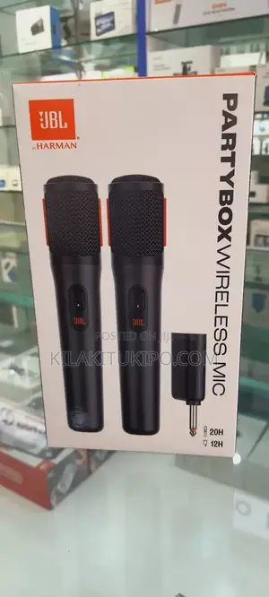 JBL Rechargeable Partybox Wireless Mic