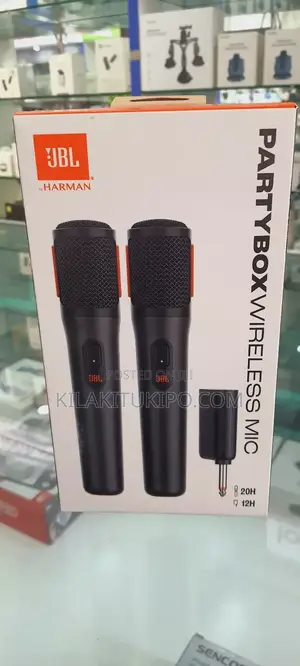 JBL Rechargeable Partybox Wireless Mic