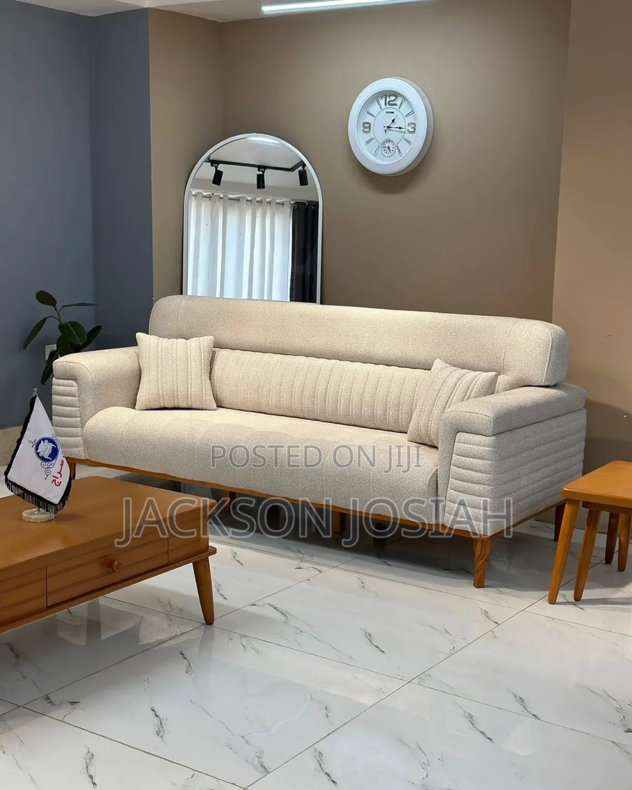 Set of Dining Table and Sofa 