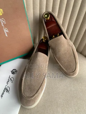 Men's Loafers Lora Piana Material Leather