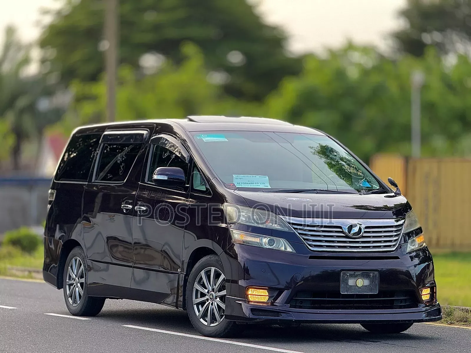 Toyota Vellfire 2010 Black