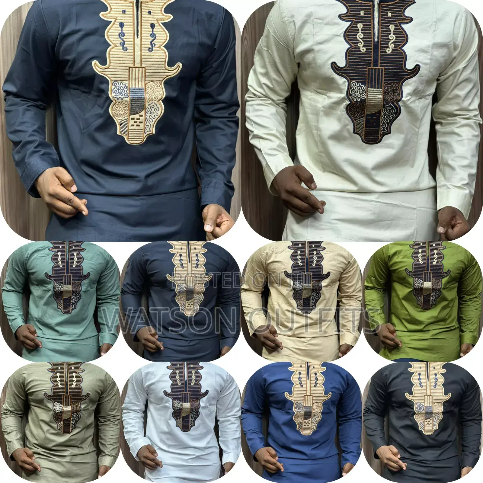 New Men Shirts Original/Shati Jipya Kali