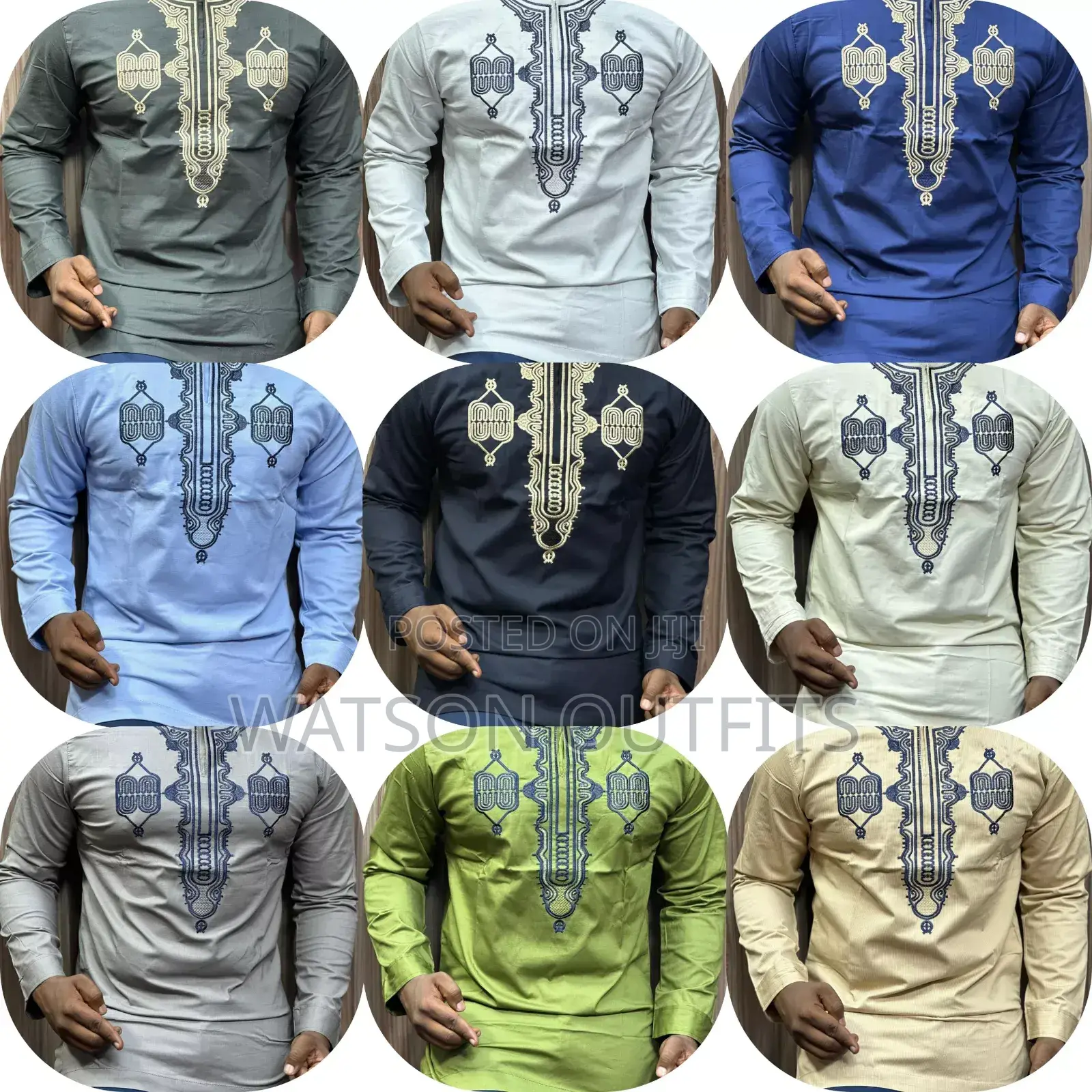 New Men Shirts Original/Shati Jipya Kali