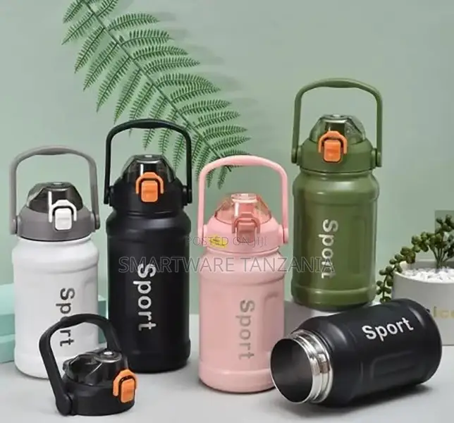 Sports Water Bottle Hot Cold Sports Thermos Double Walled