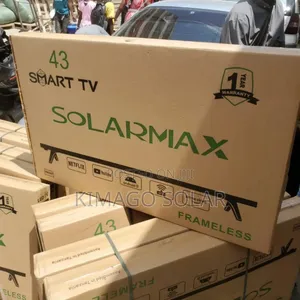 Solar Max Smart Frameless Inch 43