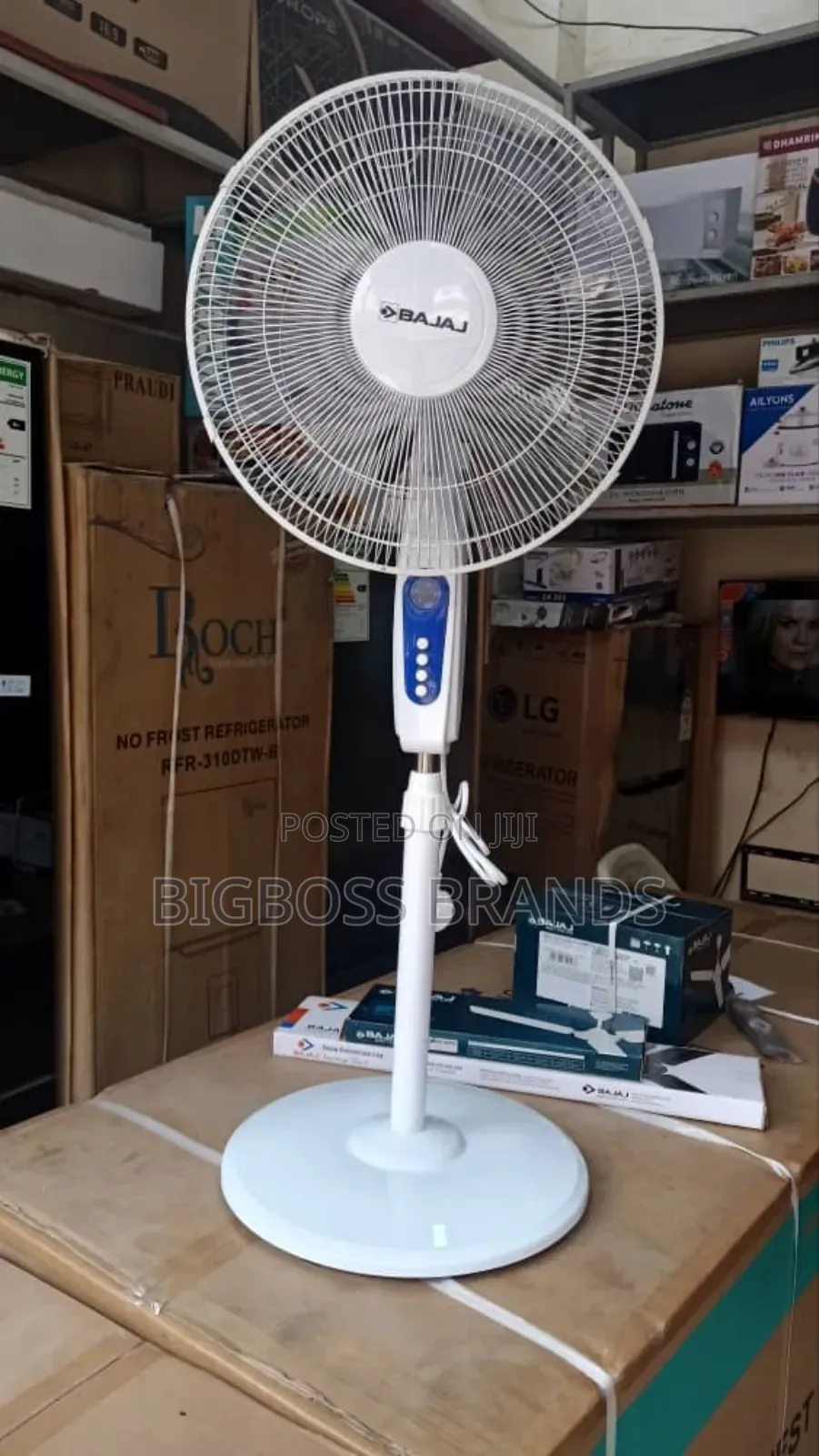 Bajaj White Stand Fan