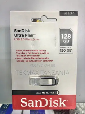 128GB Sandisk Metal Flash Drive