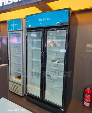 Fridge Showcase Double Door Hisense Lt 758