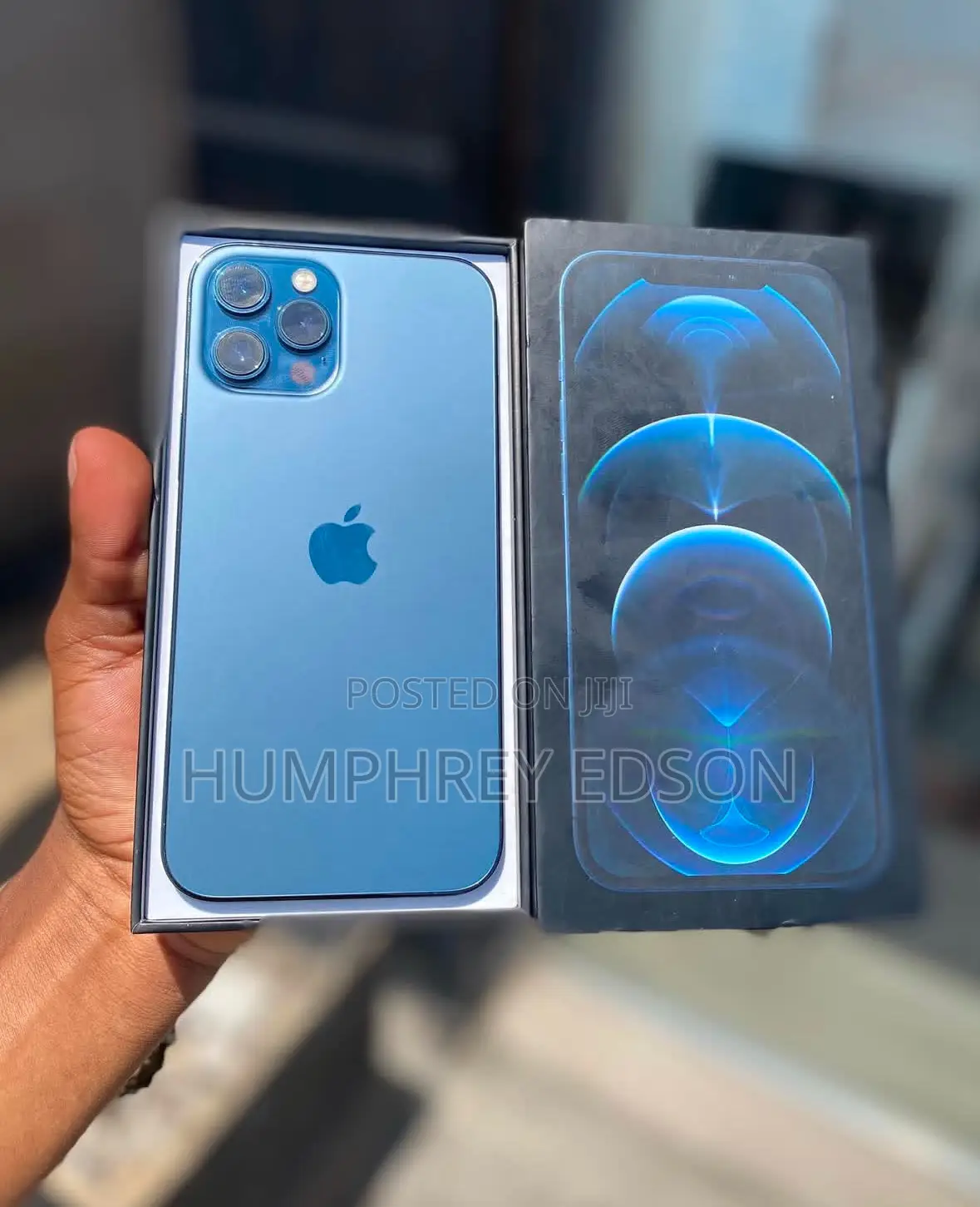 New Apple iPhone 12 Pro Max 256 GB Blue