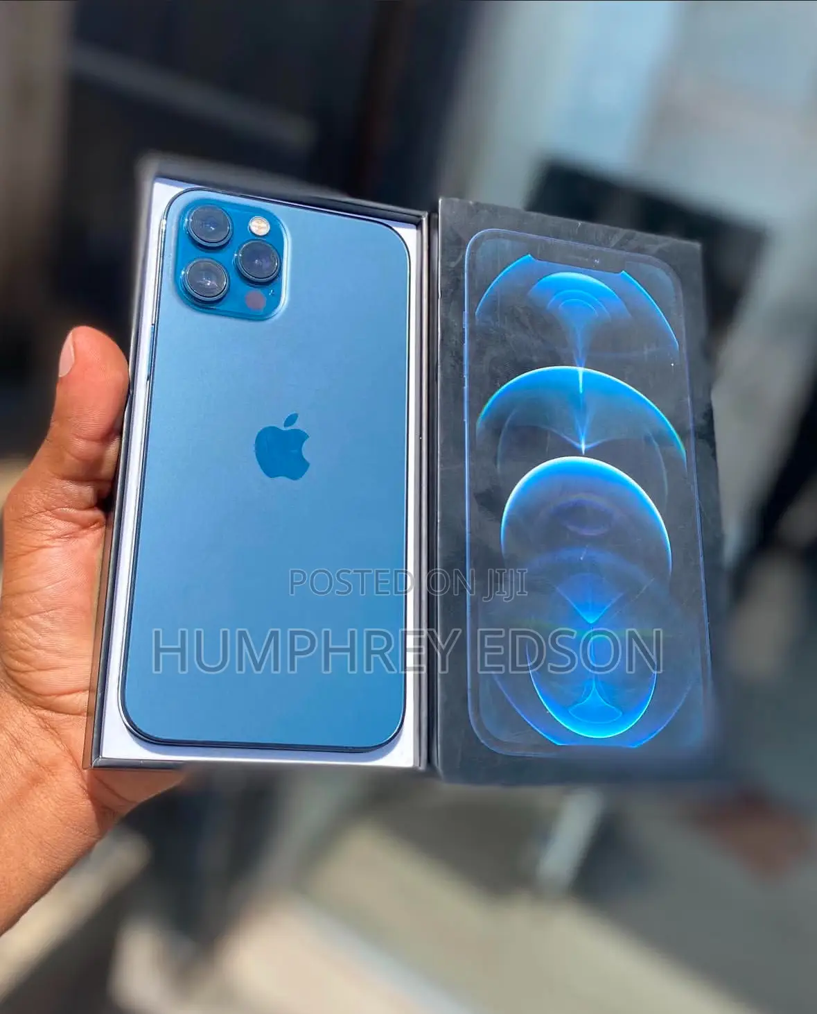 New Apple iPhone 12 Pro Max 256 GB Blue