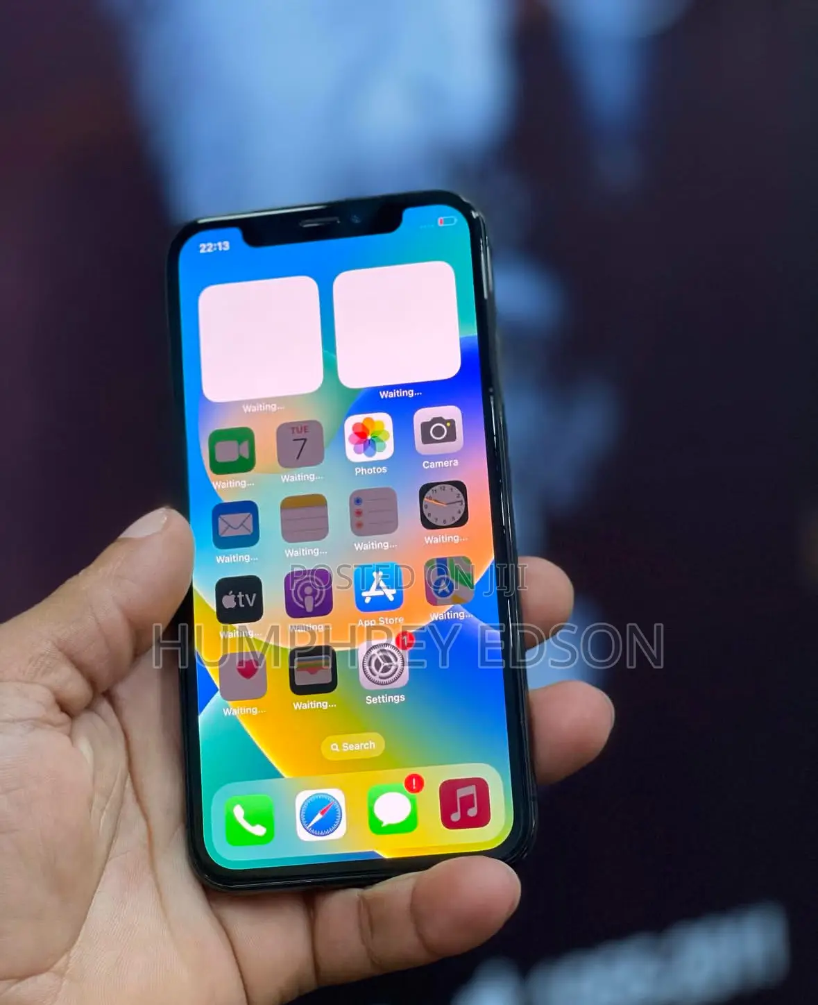 Apple iPhone X 64 GB Black