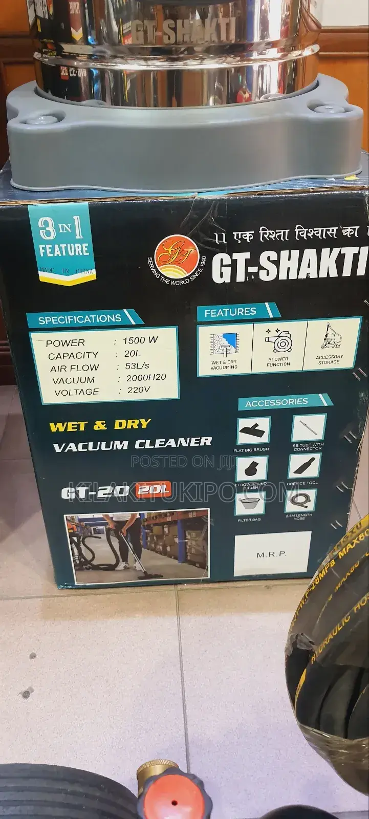 3 in 1 Vacuum Wet Dry Cleaner