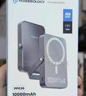 Powerology 10000mah Magsafe Power Glass Surface