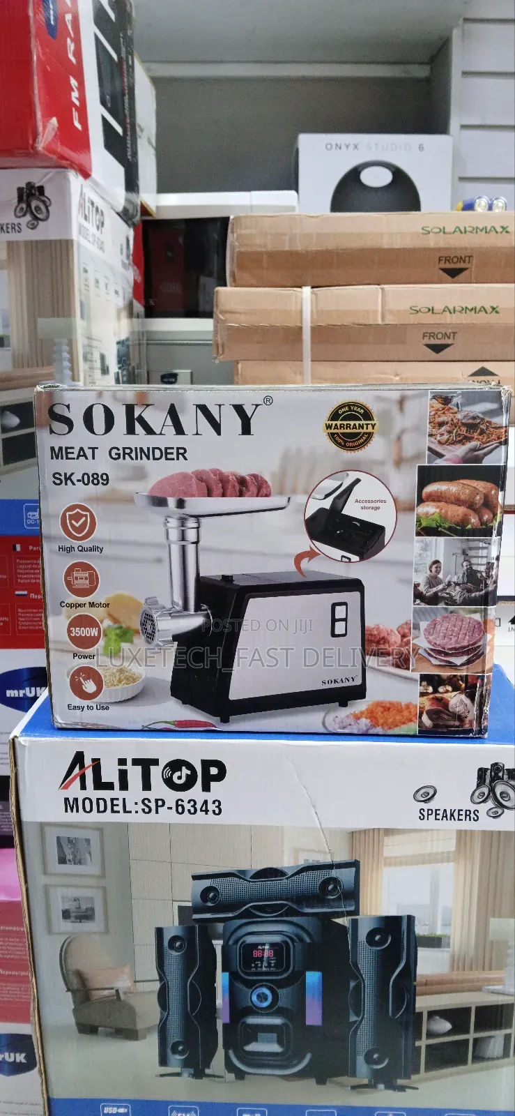 Sokany Sk-089 Meat Grinder, 3500 Watt