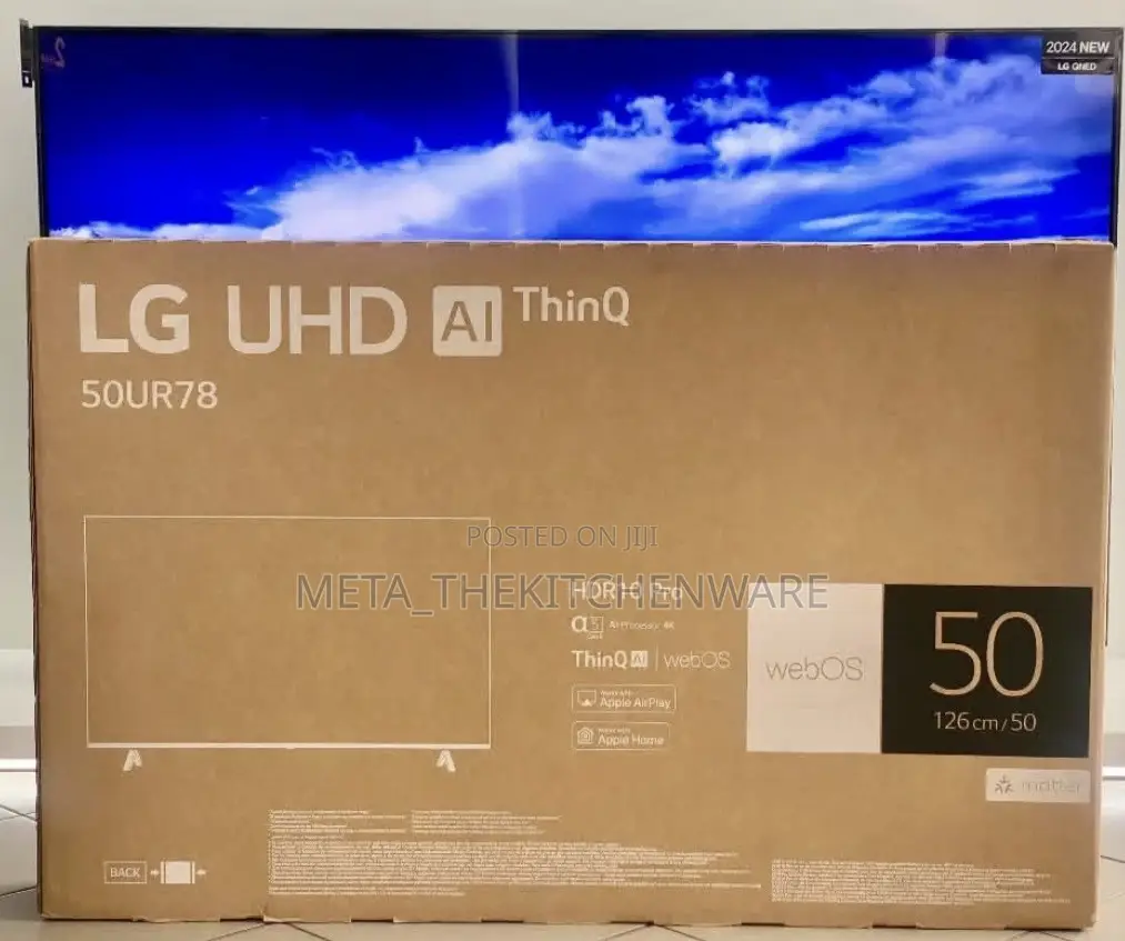 LG Frameless Smart Uhd 50inch (50ur78)
