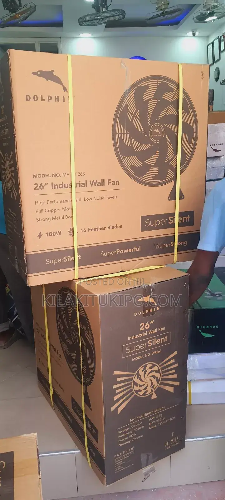 Super Silent Industrial Stand Fan 26*