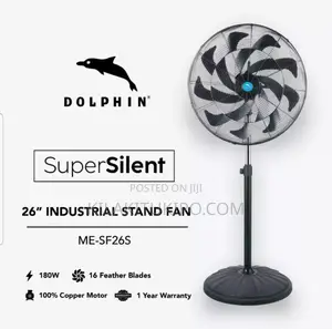 Super Silent Industrial Stand Fan 26*
