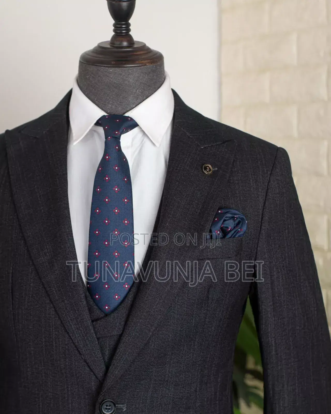Men Suit Black