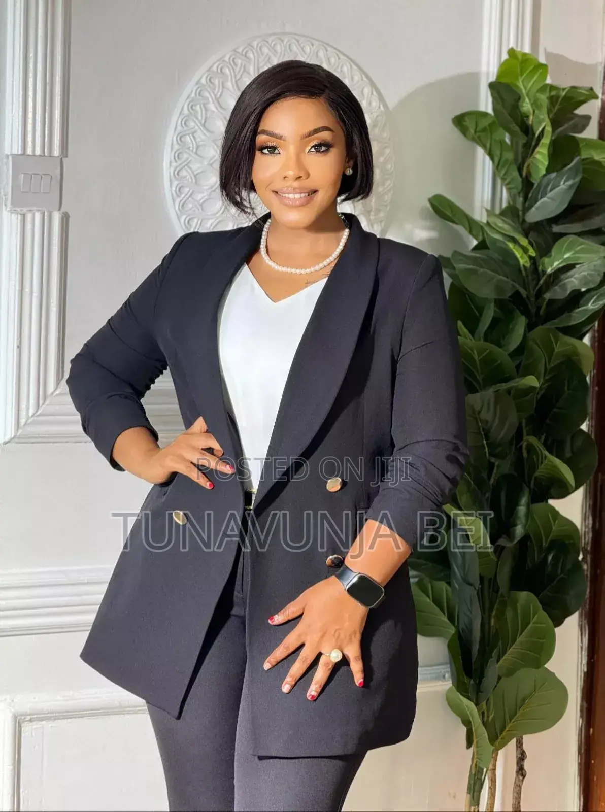 Ladies Four Button Suit
