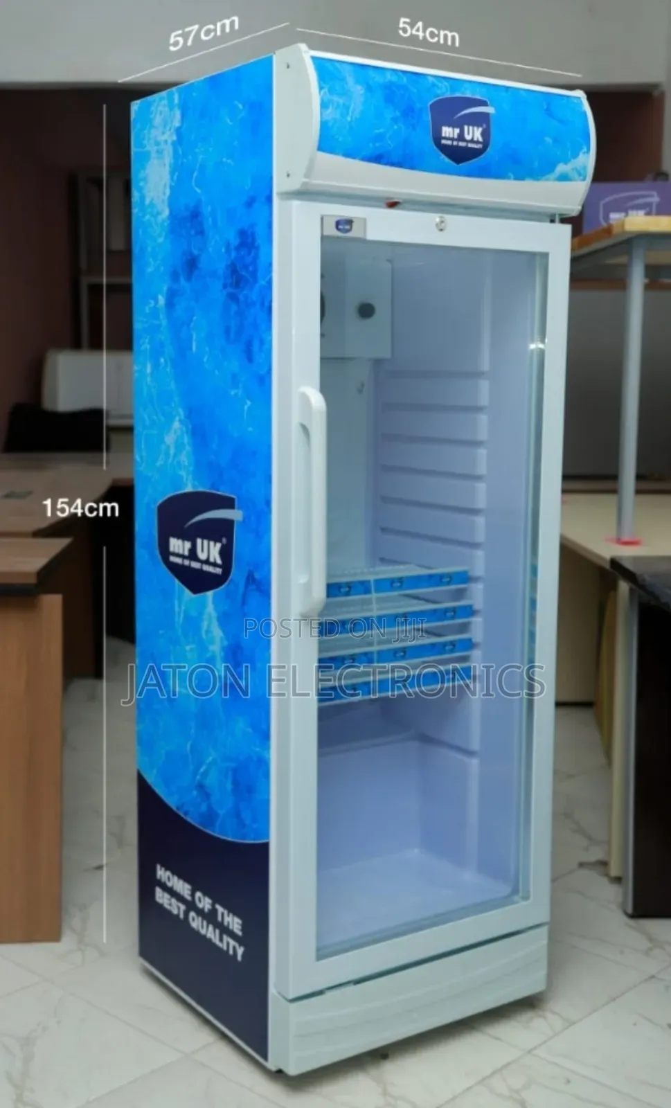 Mr UK SHOWCASE Fridge 72/104 208L