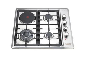 Evoq EH-631SL
Built in Hob 3gas 1electric 60cm