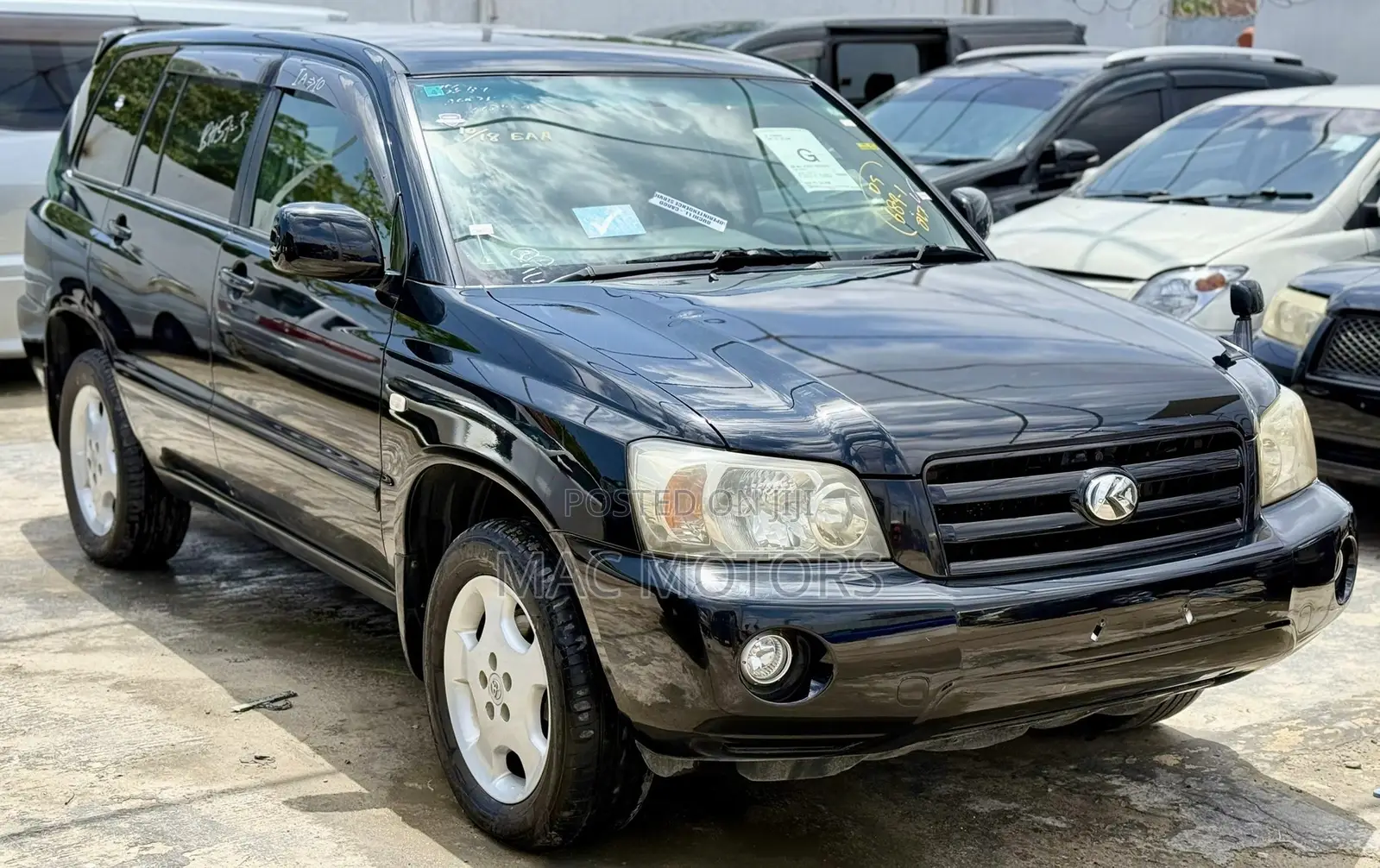 Toyota Kluger 2005 Black